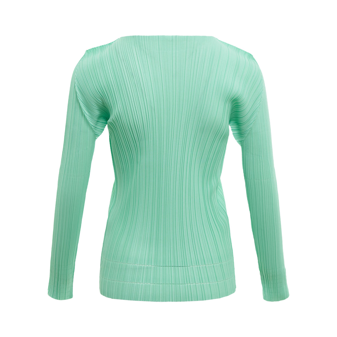 Soft Pleats Long Sleeve Shirt
