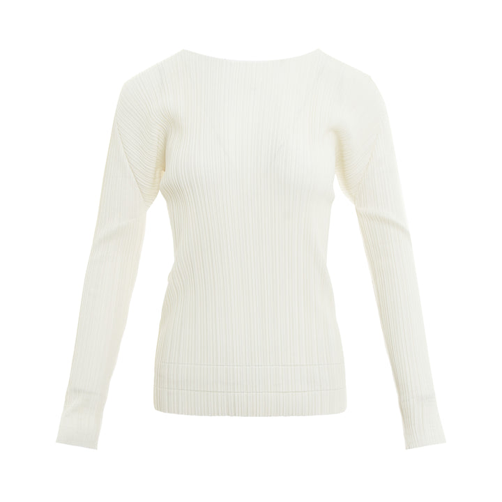 Soft Pleats Long Sleeve Shirt