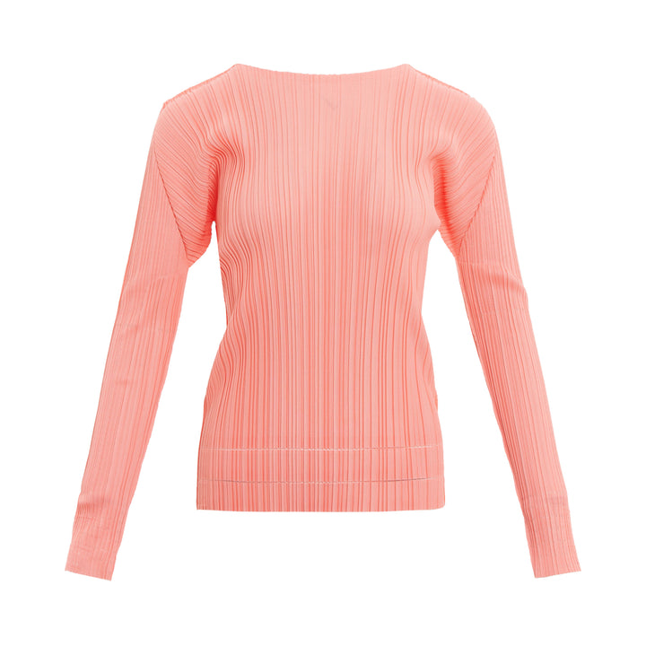 Soft Pleats Long Sleeve Shirt