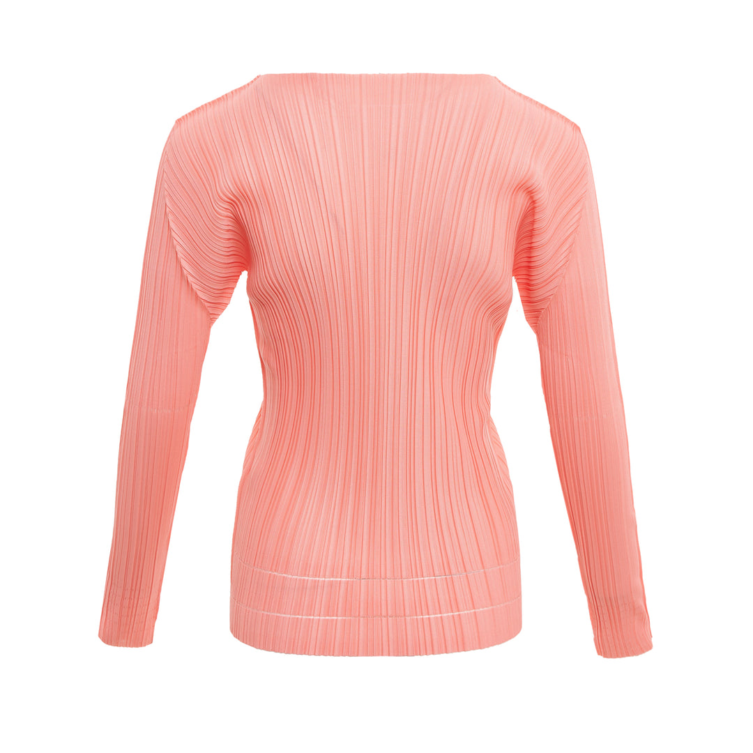 Soft Pleats Long Sleeve Shirt