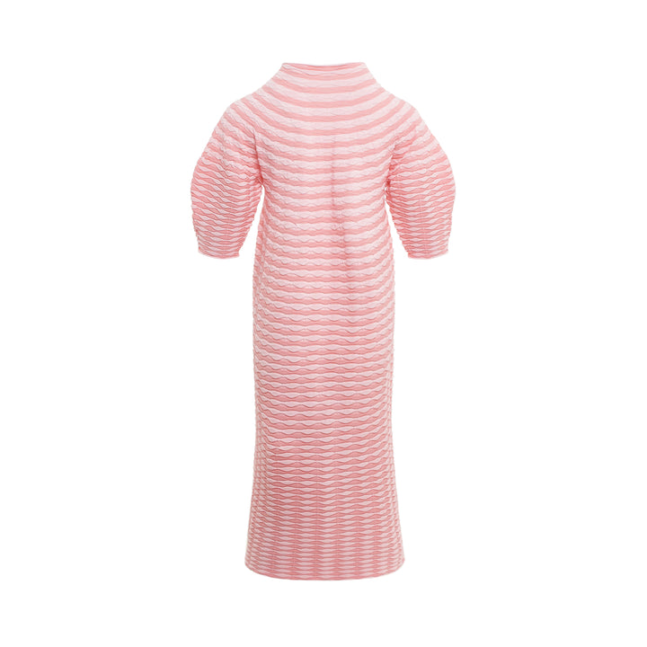 Colorful Mushroom Knit Dress