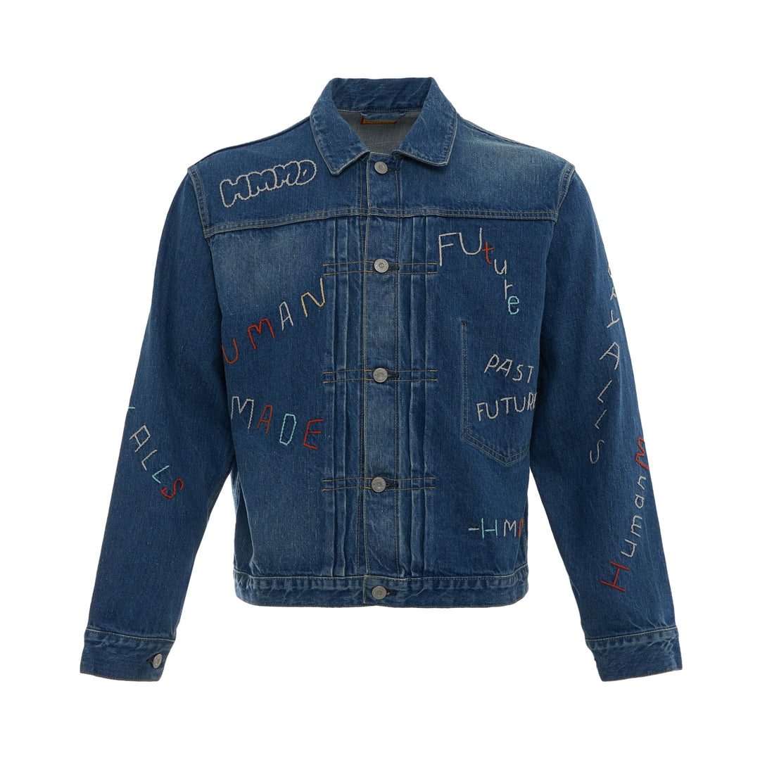 Human Made Embroidered Denim Work Jacket – Available at Club 21, Official Retailer in Singapore, Malaysia & Thailand with Global Shipping Online