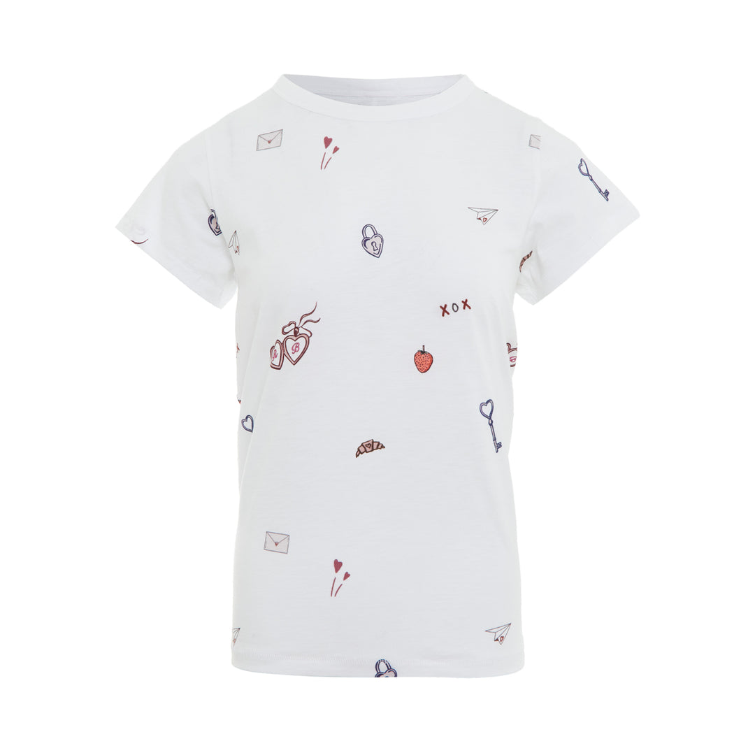 rag & bone All Over Valentines Tee – Available at Club 21, Official Retailer in Singapore, Malaysia & Thailand with Global Shipping Online