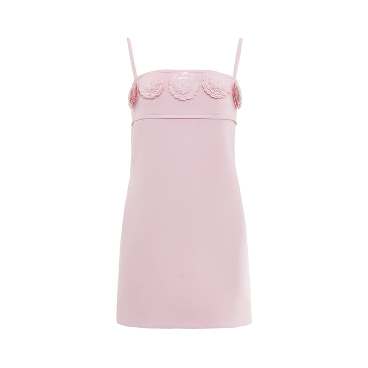 Self-Portrait Pink Crepe 3D Sequin Flower Mini Dress – Available at Club 21, Official Retailer in Singapore, Malaysia & Thailand with Global Shipping Online