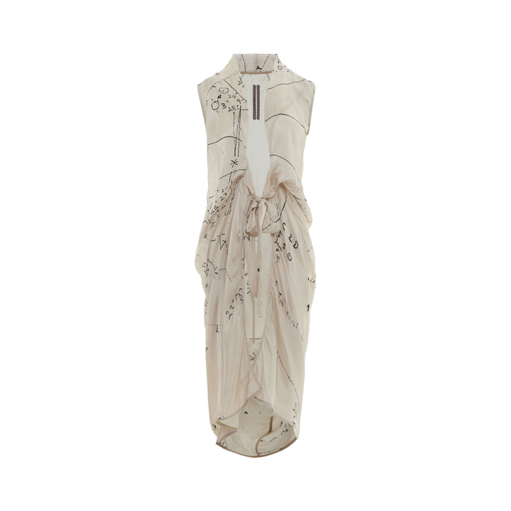 Wrap Sleeveless Dress