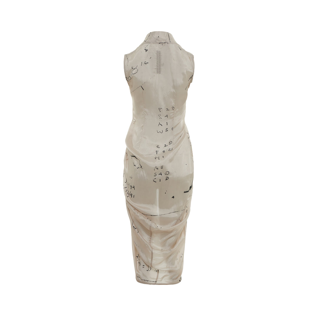 Wrap Sleeveless Dress