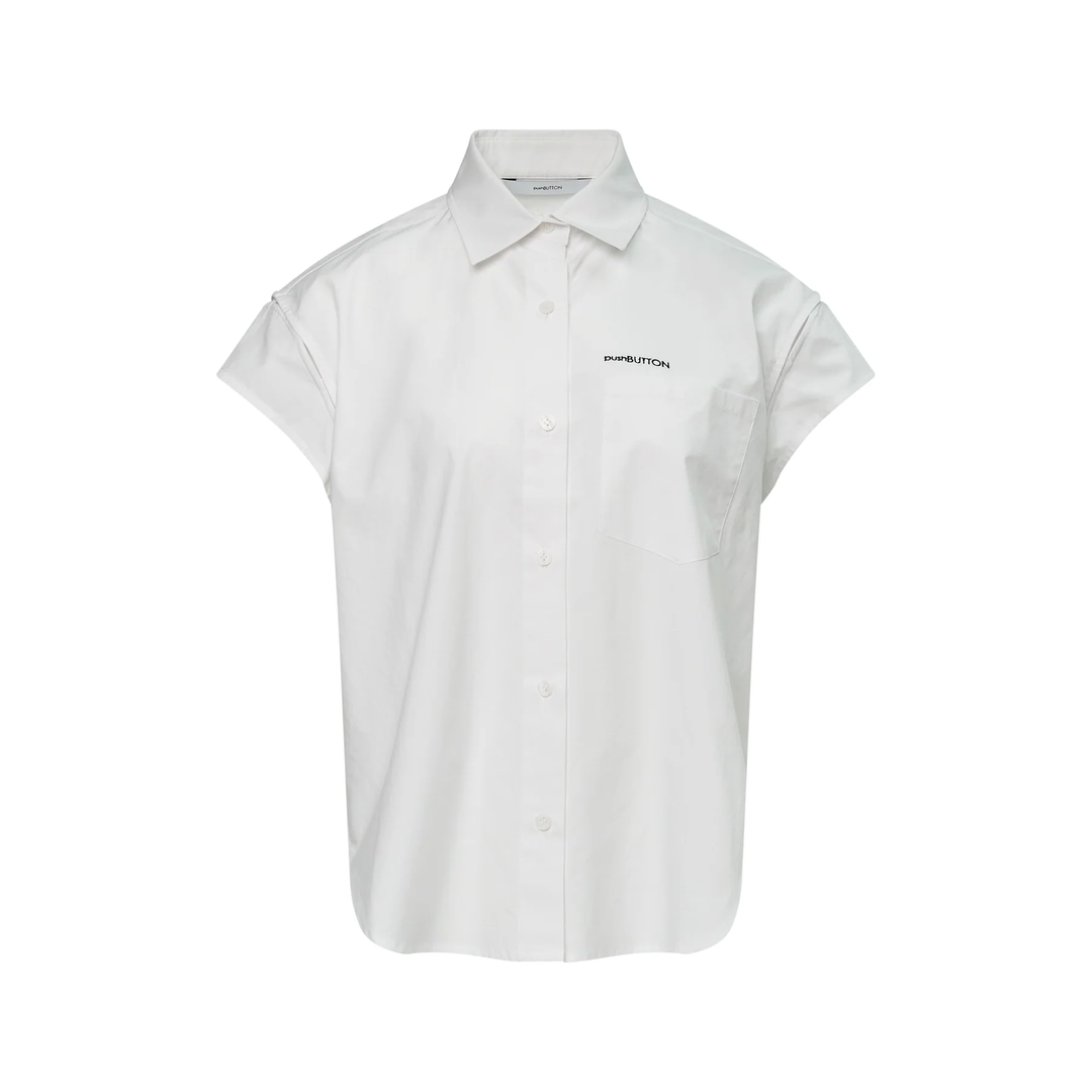 Wire Sleeve Short Sleeve Shirt