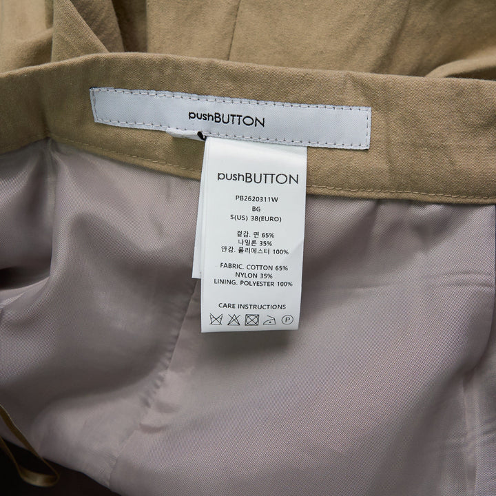 Pleated A-Line Shorts