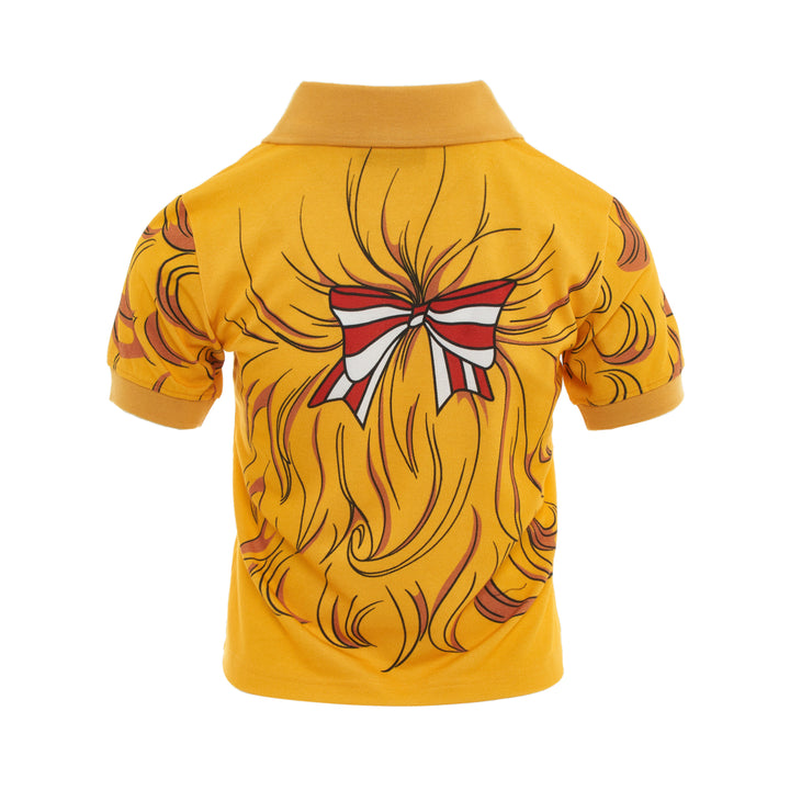 pushBUTTON Yellow Crying Girl Pique Shirt – Available at Club 21, Official Retailer in Singapore, Malaysia & Thailand with Global Shipping Online