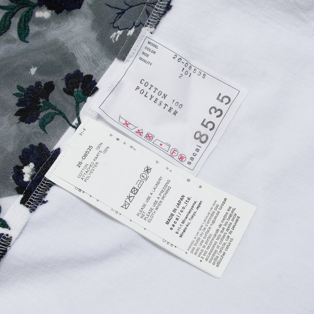 sacai Floral T-Shirt – Available at Club 21, Official Retailer in Singapore, Malaysia & Thailand with Global Shipping Online