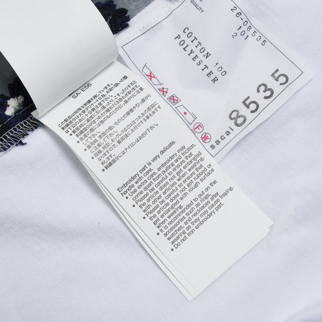 sacai Floral T-Shirt – Available at Club 21, Official Retailer in Singapore, Malaysia & Thailand with Global Shipping Online
