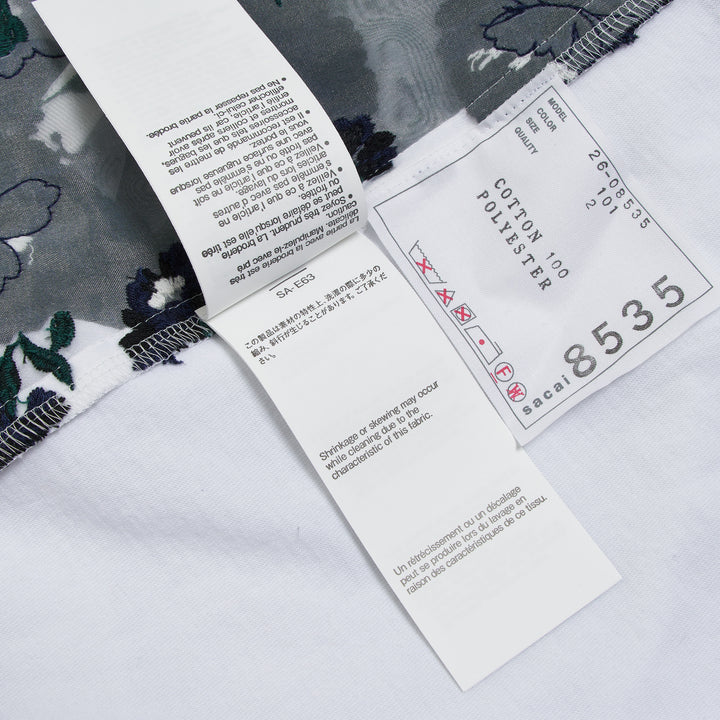 sacai Floral T-Shirt – Available at Club 21, Official Retailer in Singapore, Malaysia & Thailand with Global Shipping Online