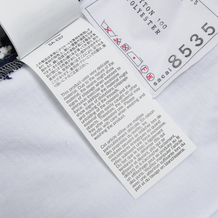 sacai Floral T-Shirt – Available at Club 21, Official Retailer in Singapore, Malaysia & Thailand with Global Shipping Online