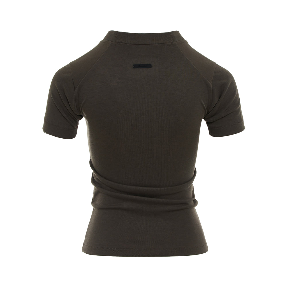 Fear of God ESSENTIALS Fitted Short Sleeve Tee – Available at Club 21, Official Retailer in Singapore, Malaysia & Thailand with Global Shipping Online