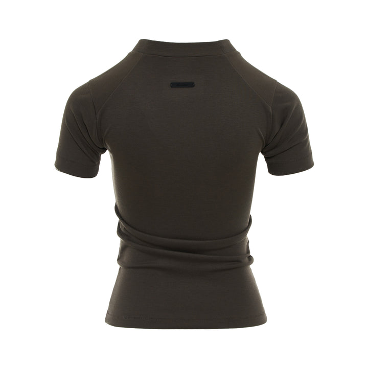 Fear of God ESSENTIALS Fitted Short Sleeve Tee – Available at Club 21, Official Retailer in Singapore, Malaysia & Thailand with Global Shipping Online