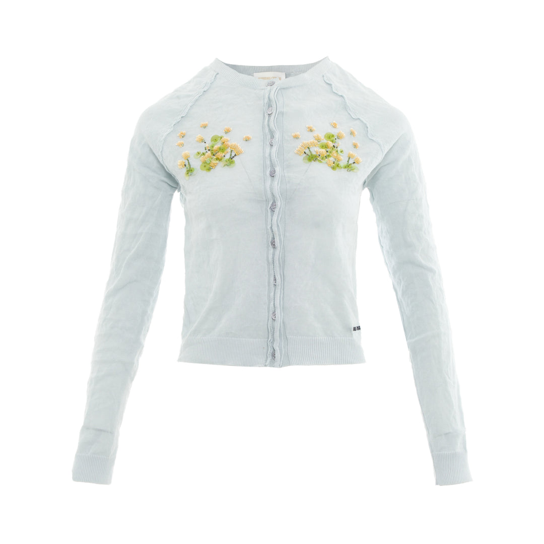 SHUSHU/TONG Beaded Floral Knit Cardigan – Available at Club 21, Official Retailer in Singapore, Malaysia & Thailand with Global Shipping Online