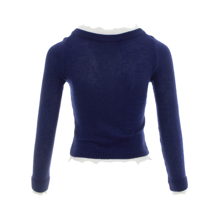 SHUSHU/TONG Contrast Trim Knit Cardigan – Available at Club 21, Official Retailer in Singapore, Malaysia & Thailand with Global Shipping Online