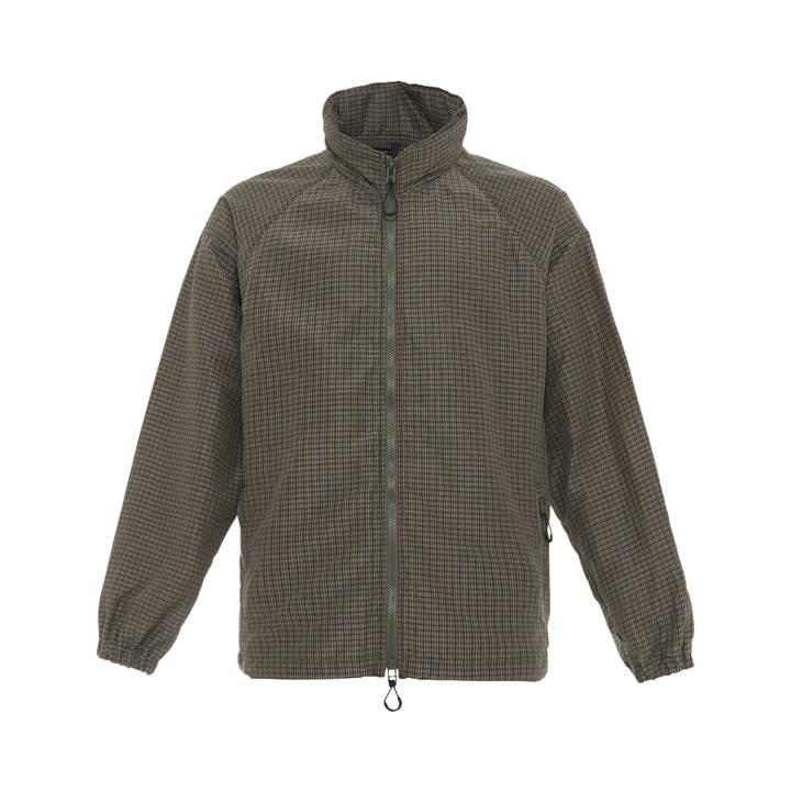 Check Zip Up Jacket