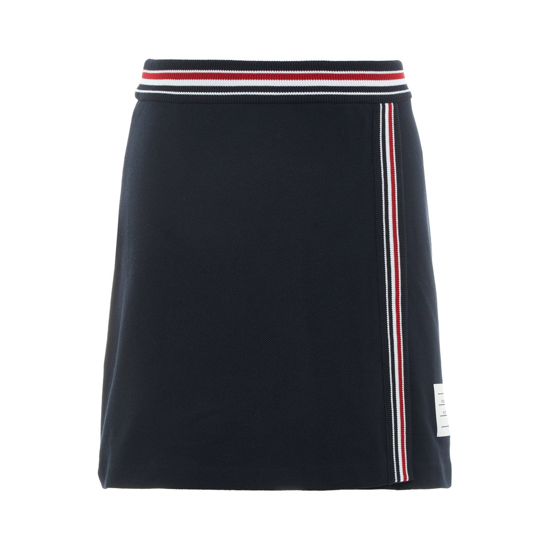 Thom Browne Wrap Skirt With RWB Stripe – Available at Club 21, Official Retailer in Singapore, Malaysia & Thailand with Global Shipping Online