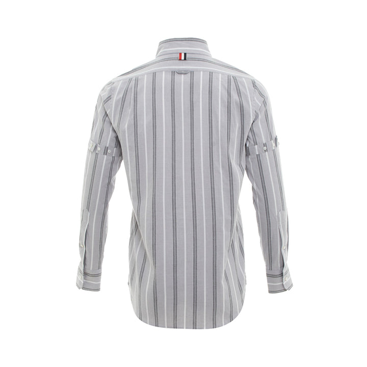 Thom Browne Long Sleeve Button Down Shirt – Available at Club 21, Official Retailer in Singapore, Malaysia & Thailand with Global Shipping Online