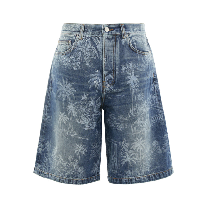 AMIRI Chateau Palms Denim Shorts – Available at Club 21, Official Retailer in Singapore, Malaysia & Thailand with Global Shipping Online