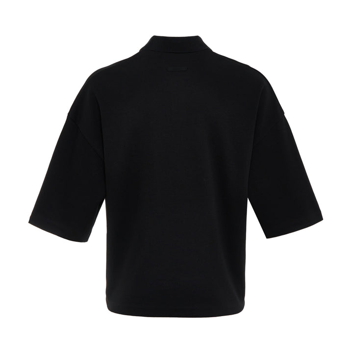 Signature Cropped Polo Shirt