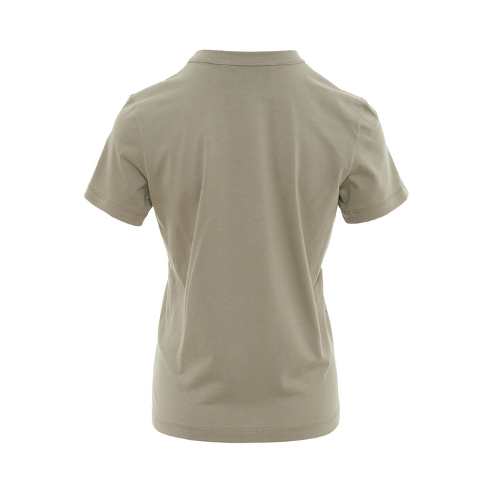 Flower Embroidered Tee