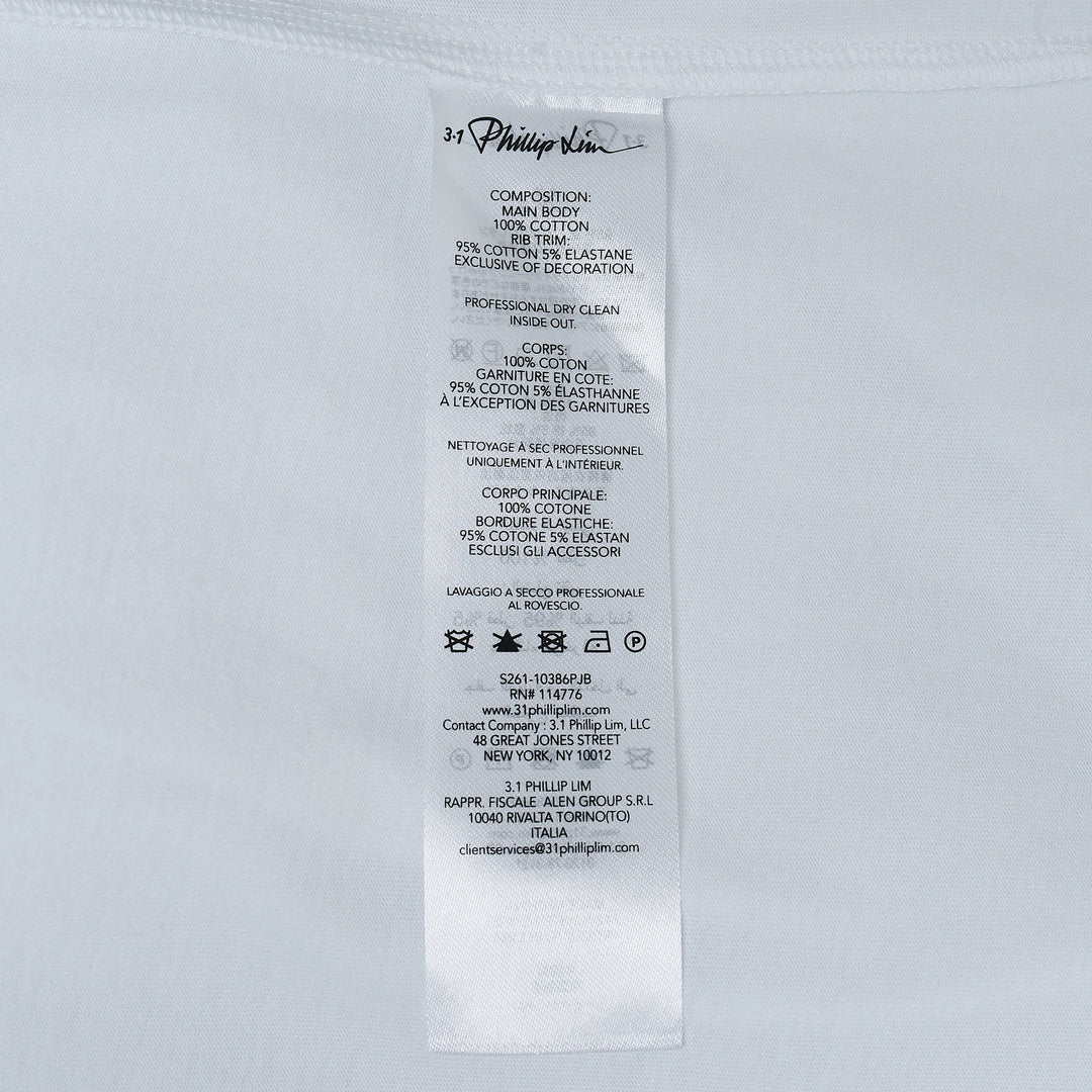 Flower Embroidered Tee
