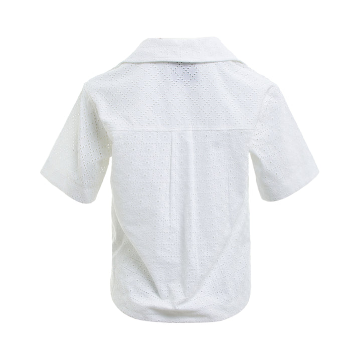 Broderie Anglaise Patchwork Shirt