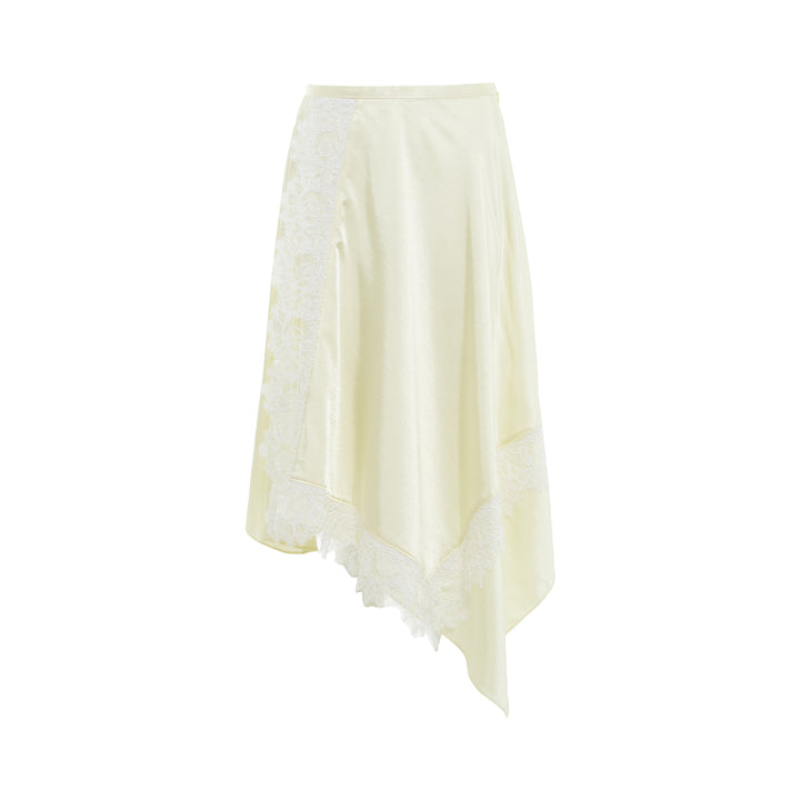 3.1 Phillip Lim Satin Midi Skirt With Lace Trim – Available at Club 21, Official Retailer in Singapore, Malaysia & Thailand with Global Shipping Online