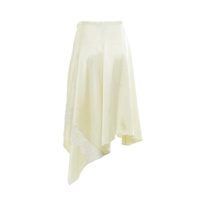3.1 Phillip Lim Satin Midi Skirt With Lace Trim – Available at Club 21, Official Retailer in Singapore, Malaysia & Thailand with Global Shipping Online