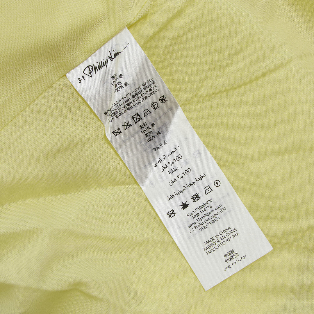 3.1 Phillip Lim Square Neck Structured Cotton Dress – Available at Club 21, Official Retailer in Singapore, Malaysia & Thailand with Global Shipping Online