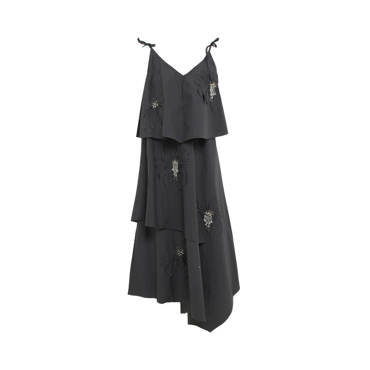 3.1 Phillip Lim Layered Midi Dress With Floral – Available at Club 21, Official Retailer in Singapore, Malaysia & Thailand with Global Shipping Online