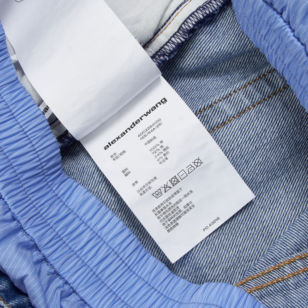 Alexander Wang Pre-Styled Blow Up Jeans – Available at Club 21, Official Retailer in Singapore, Malaysia & Thailand with Global Shipping Online
