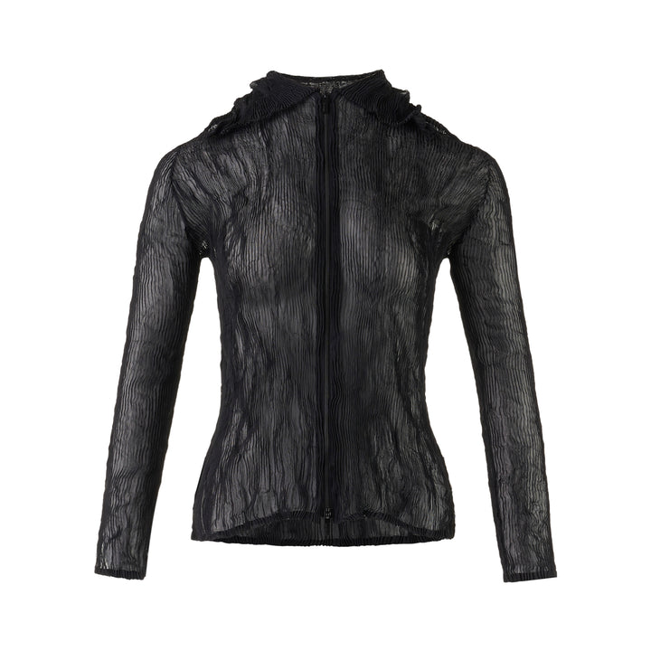 Chiffon Twist Long Sleeve Shirt