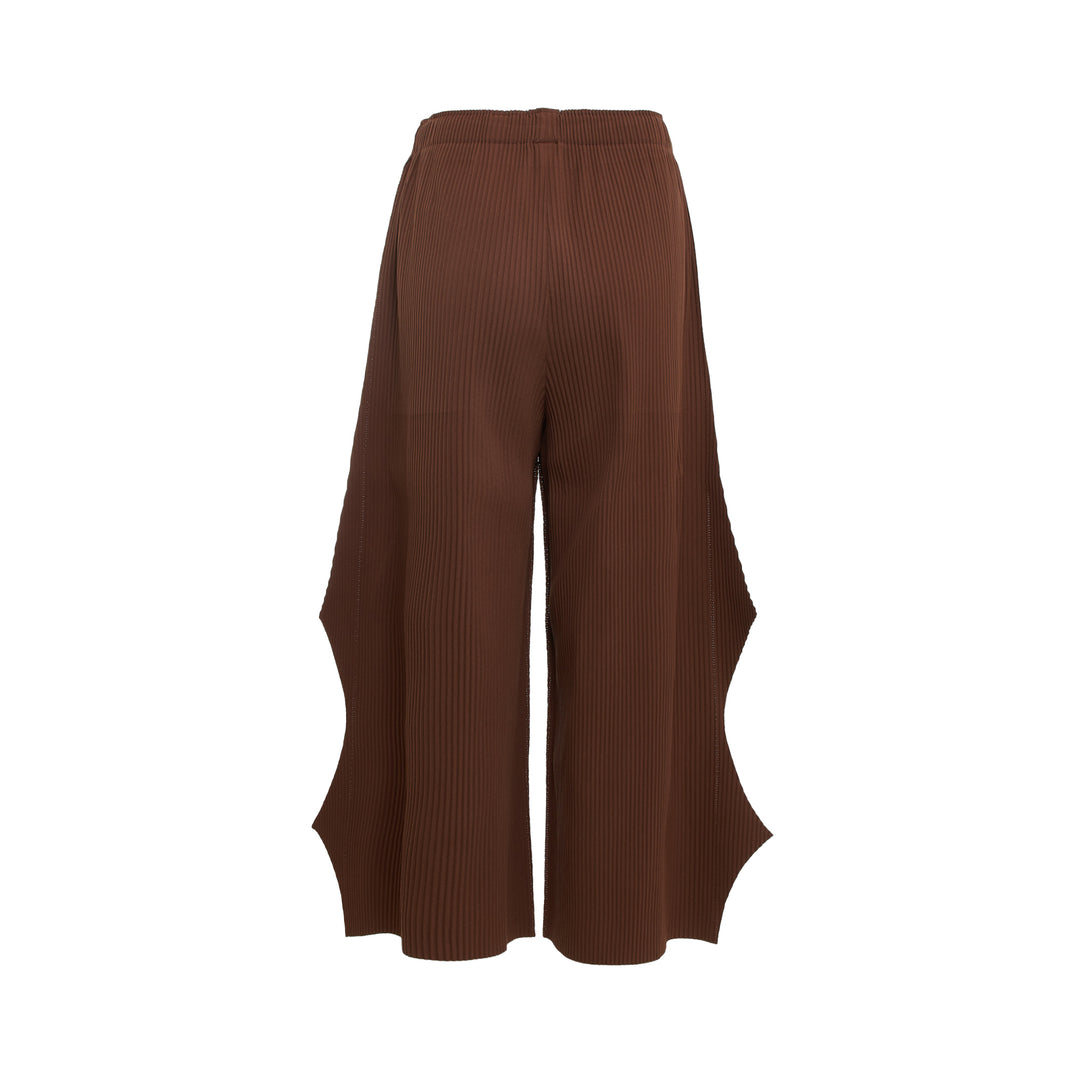 Fine Knit Pleats Pants