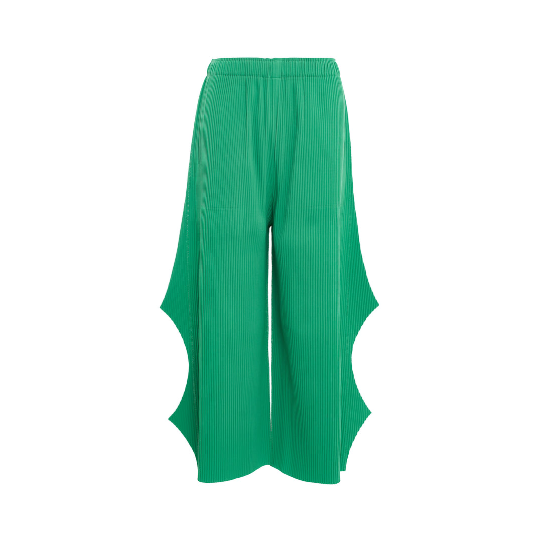 Fine Knit Pleats Pants