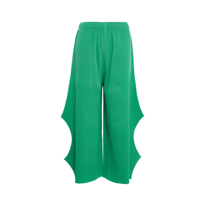 Fine Knit Pleats Pants