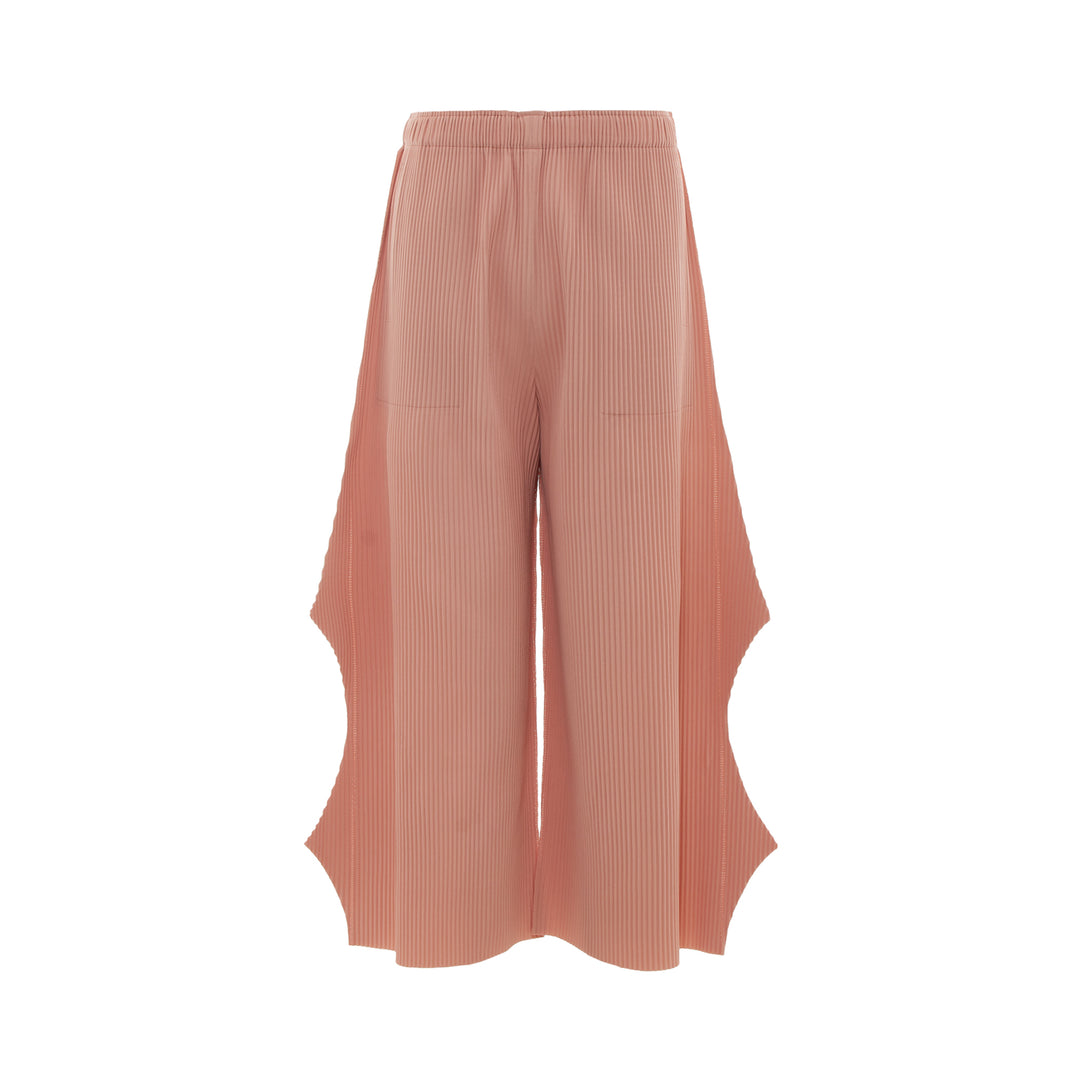 Fine Knit Pleats Pants