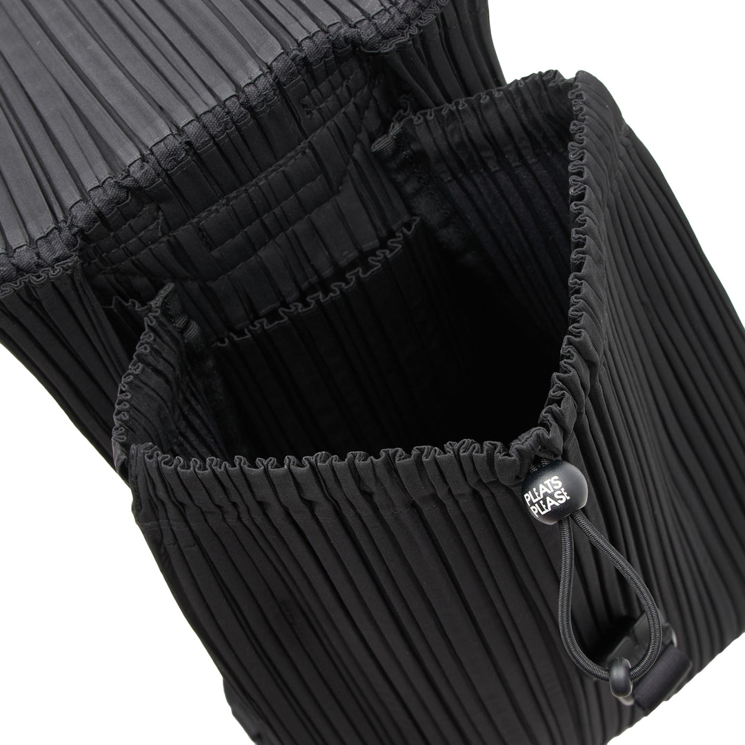 Pleated Knapsack Bag