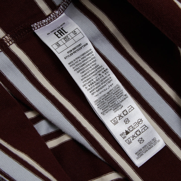 rag & bone Rugby Stripe Long Sleeve Polo – Available at Club 21, Official Retailer in Singapore, Malaysia & Thailand with Global Shipping Online