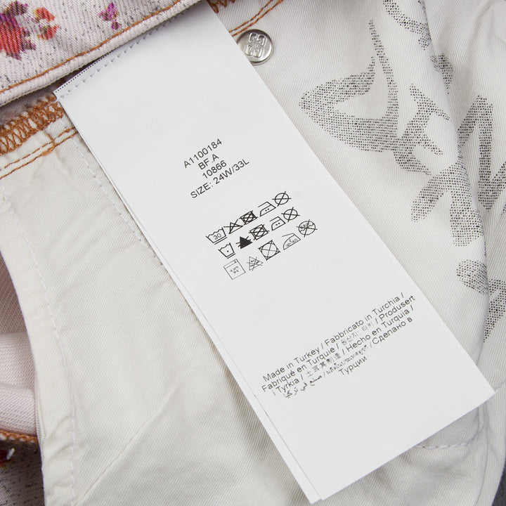 GANNI Printed Paint Denim Cropped Pants – Available at Club 21, Official Retailer in Singapore, Malaysia & Thailand with Global Shipping Online