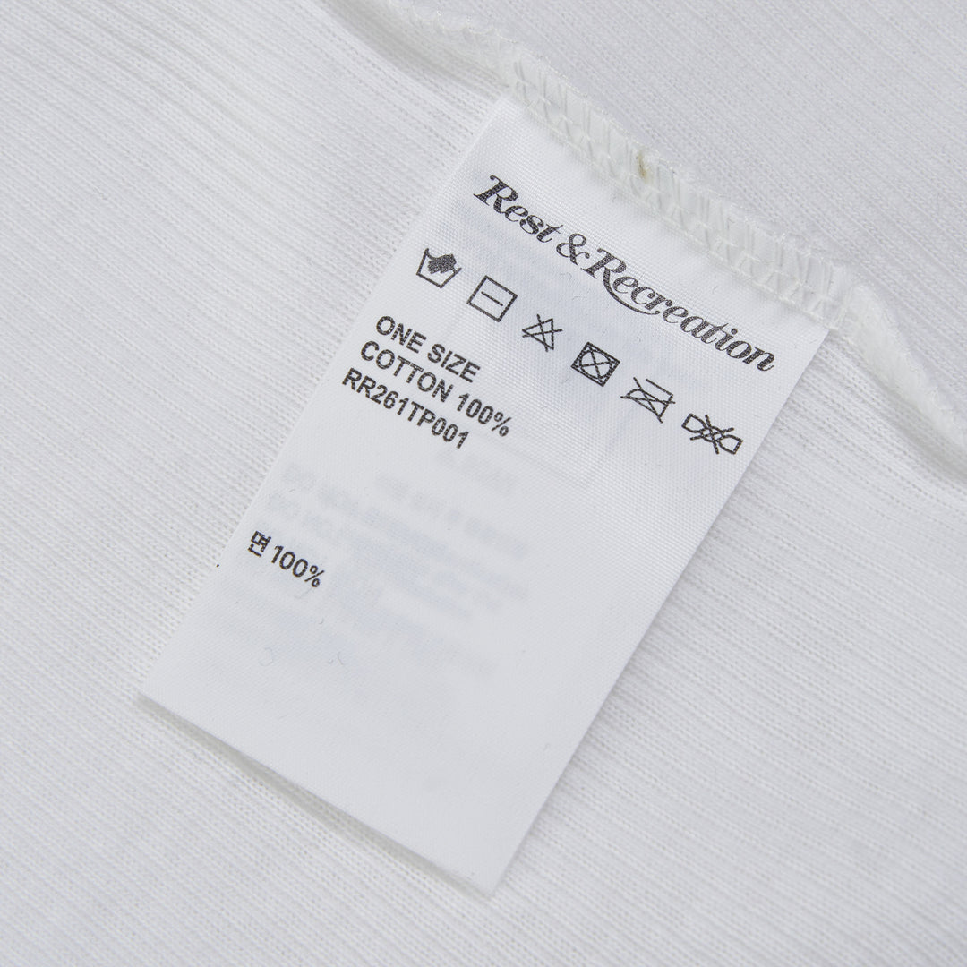 Rest&Recreation Short Tank Top – Available at Club 21, Official Retailer in Singapore, Malaysia & Thailand with Global Shipping Online