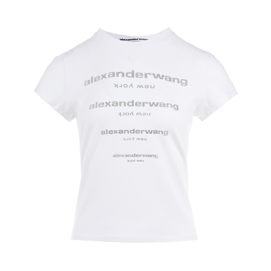 Fitted Tee With Hotfix Gradient