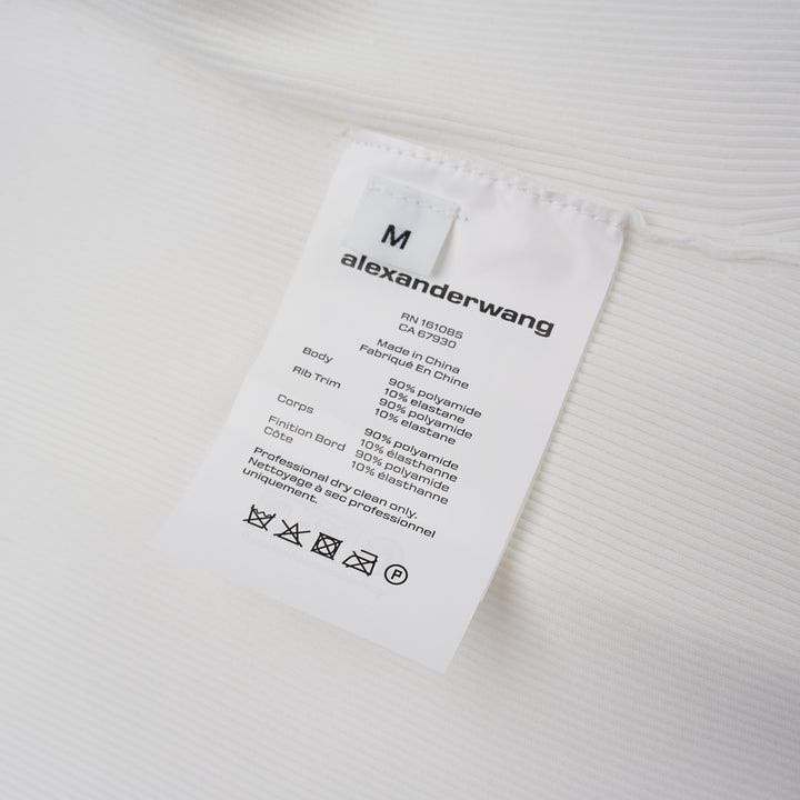 Alexander Wang Racer Tank With Jacquard Logo - view 6