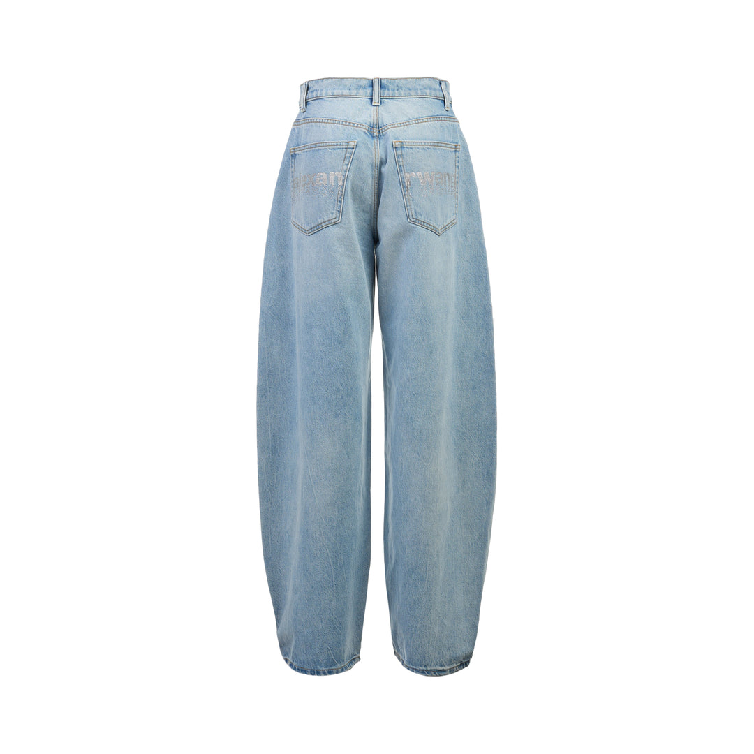 Blow Up Crystal Hotfix Jeans