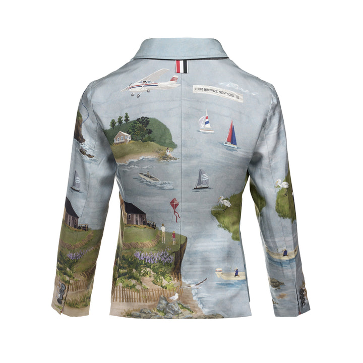 High Armhole Scenic Sportcoat