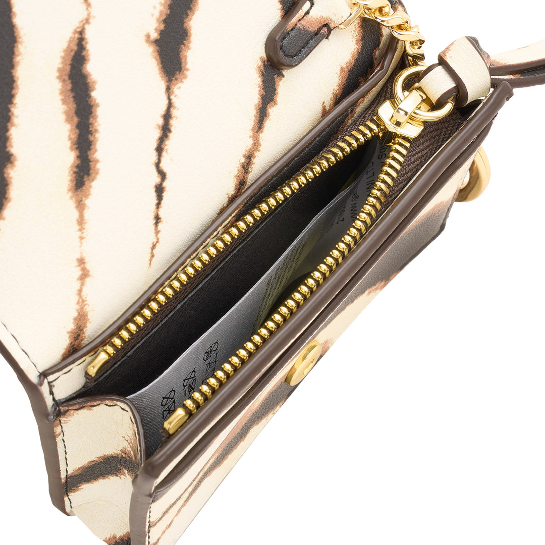 Bou Zebra Flap Card Holder