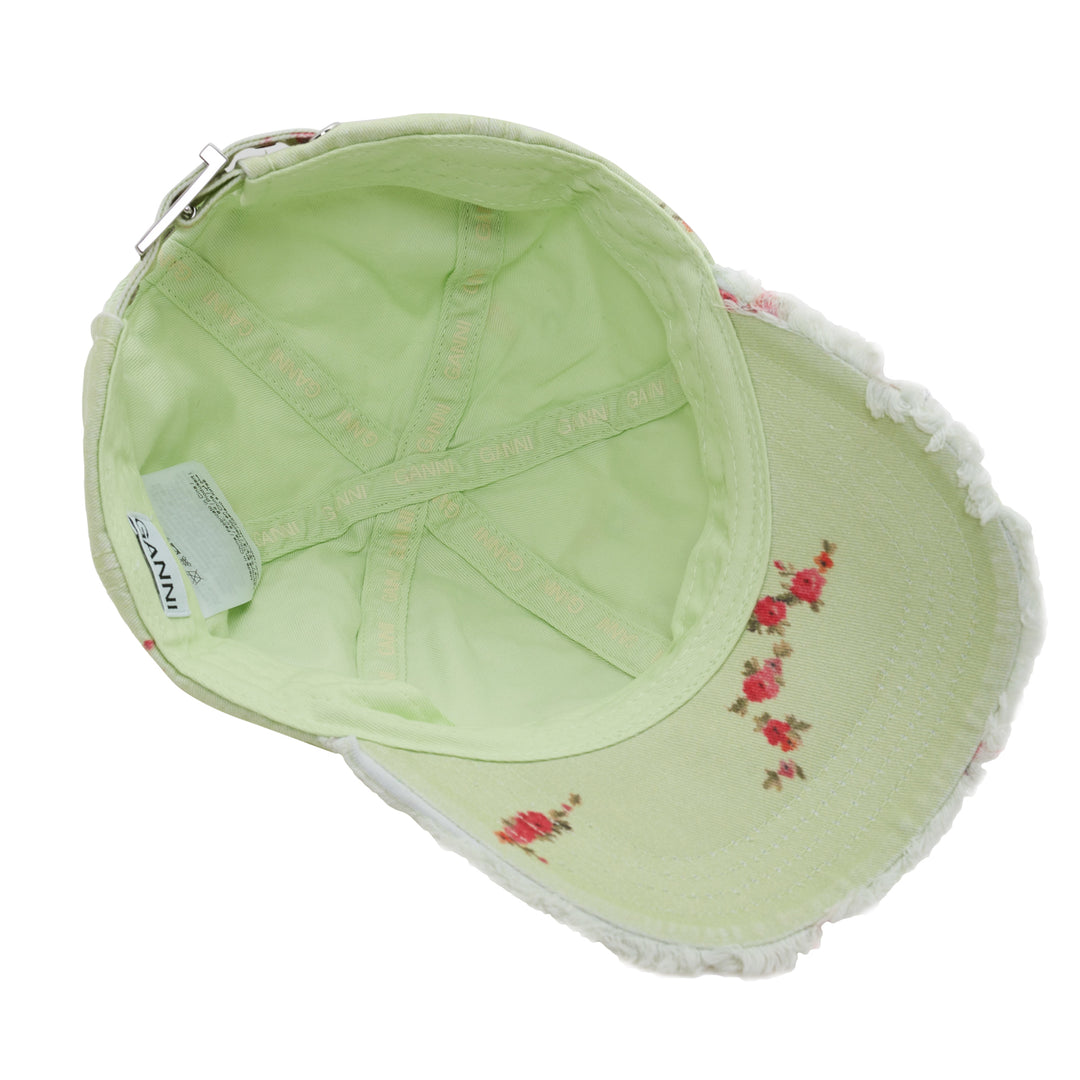 Printed Floral Canvas Cap