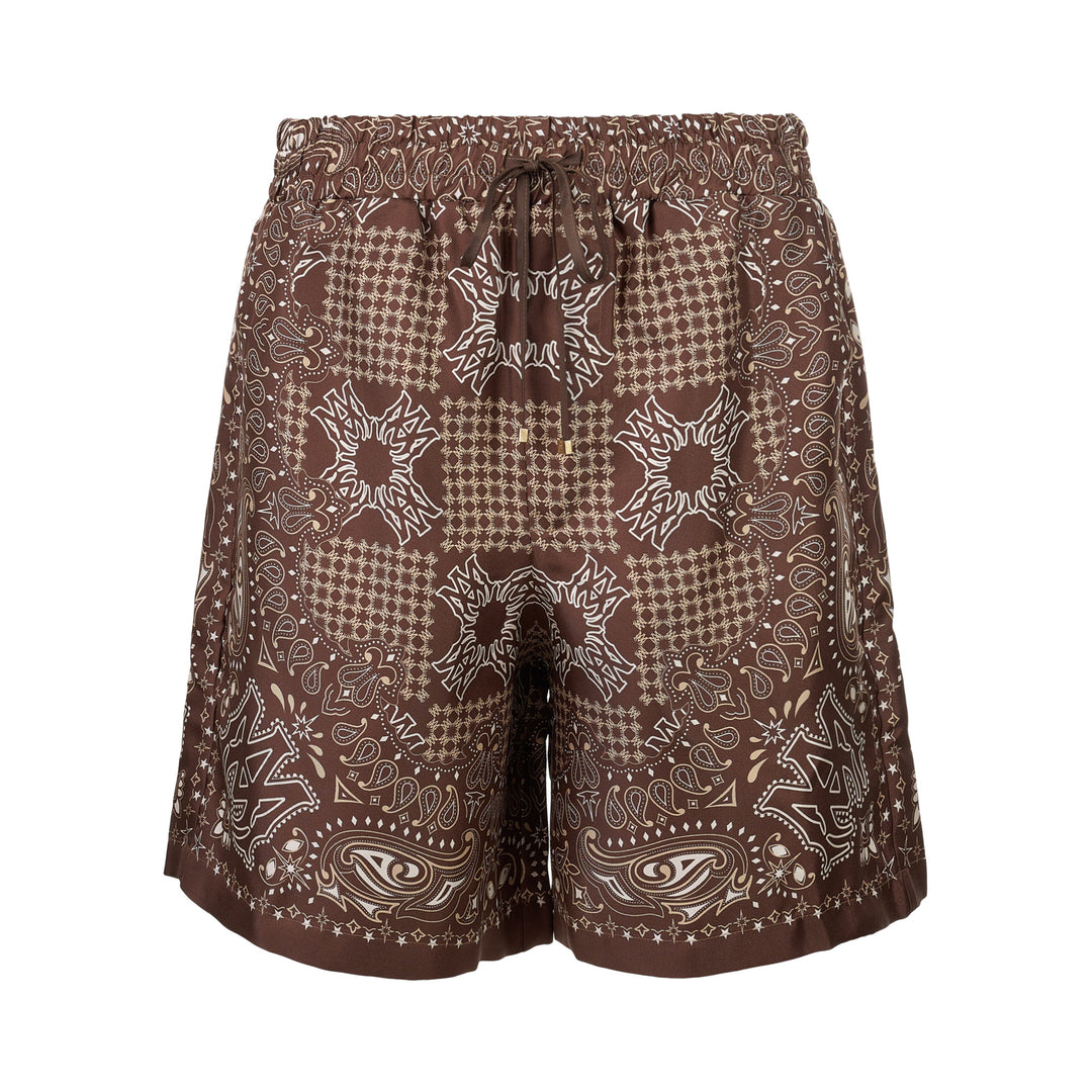 Bandana Print Shorts